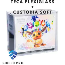 Teca Plexiglass Magnetica + Case Soft Set Allenatore Fuoriclasse ETB Pokemon - Image 1