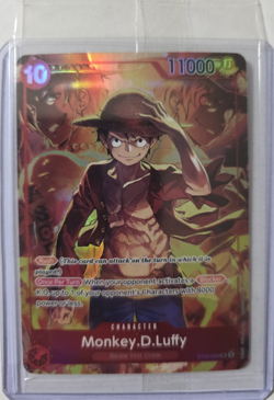 *Sealed* Monkey.D.Luffy (Treasure Booster Set) ST10-006 One Piece Promotion - Image 1