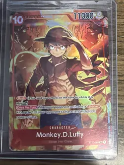 Monkey.D.Luffy ST10-006 One Piece Promotion Foil Treasure Booster set - Sealed - Image 1