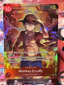 MONKEY D LUFFY - One Piece ST10-006 - PROMO SEALED Super Rare - Treasure Booster - Image 1