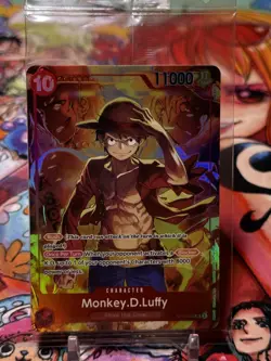 MONKEY D LUFFY - One Piece ST10-006 - PROMO SEALED Super Rare - Treasure Booster - Image 2