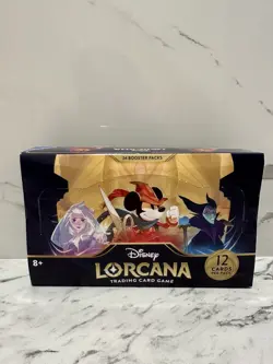 Disney Lorcana: The First Chapter Booster Box - Factory Sealed - Image 1