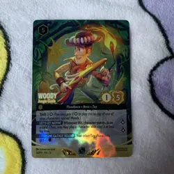 Foil woody jungle guide Disney lorcana championship promo 54/p3 - Image 1