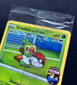 Grookey On The Ball 003/005 Futsal Pokemon Card PROMO UK Exclusive NEW SEALED - Image 4