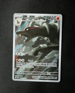 Pokemon Card TCG - Houndoom 066/064 - Shrouded Fable - Illustration Rare - NM ⭐ - Image 1