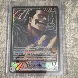 One Piece CCG Crocodile Leader Special Holo OP14-079 English Card - Image 1