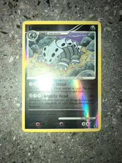 Pokemon TCG Cards Lairon 44/111 Rising Rivals Reverse Holo EXC - Image 3