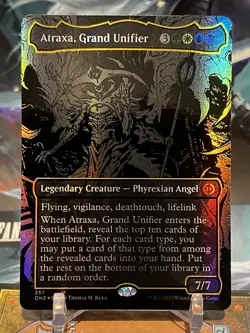 MTG | Atraxa, Grand Unifier (Oil Slick Raised Foil) | 🌟 FOIL 🌟 - Image 2