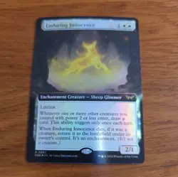 MTG Enduring Vitality - Duskmourn Borderless 381 *FOIL* - Image 1