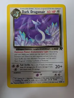 Dark Dragonair 33/82 Uncommon Team Rocket Pokemon Unlimited Lightly Played - Image 1