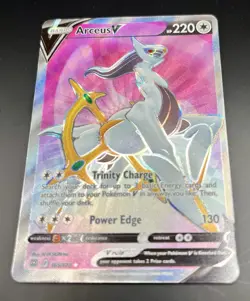 Pokemon Arceus V 165/172 Brilliant Stars Full Art Holo Ultra Rare (Near Mint) - Image 5
