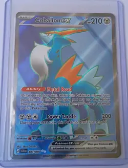 Cobalion 103/86 Chaos Rising Illustration Rare IR NM Pokemon TCG - Image 2