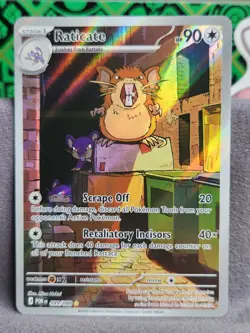 Raticate 99/88 Illustration Rare Pokemon Perfect Order ME03 NM - Image 1