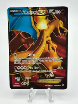 Lightly Played Charizard EX - 100/106 - Full Art Ultra Rare Pokemon Flashfire LP - Image 1