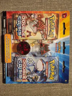 Pokemon - Double Crisis Blister Pack - Team Magma Pin - XY Brand New Sealed - Image 1