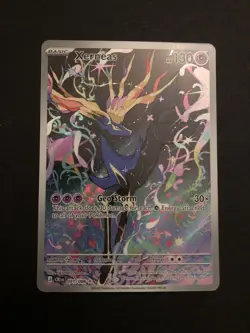 Pokemon Xerneas 091/086 Me04: Chaos Rising IR NM - Image 1