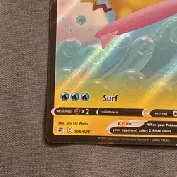 Pokemon TCG - CELEBRATIONS - SURFING PIKACHU V 008/025 - Image 5