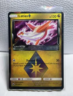 Latias Prism Star 107/168 SM Celestial Storm Holo Rare - Image 1
