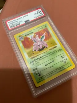 1999 pokemon Nidorino Shadowless PSA 10 - Image 1