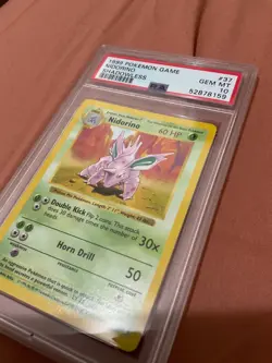 1999 pokemon Nidorino Shadowless PSA 10 - Image 3
