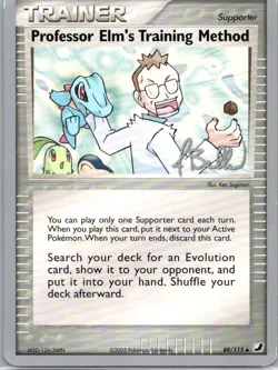 Professor Elm's Training Method 89/115 World Championship Decks Uncommon Pokemon - Image 1