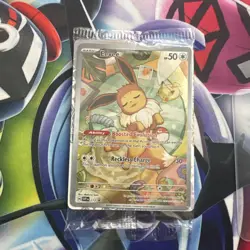 Pokemon Eevee Prismatic Evolutions Promo TCG SVP 173 Sealed - Image 1