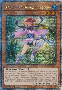 Secret Six Samurai - Hatsume (Quarter Century Secret Rare)-Quarter Century Se... - Image 1
