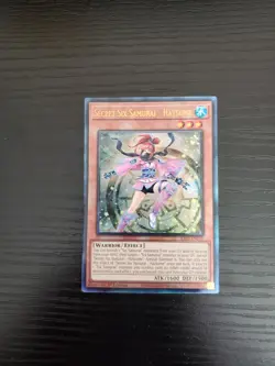 Yugioh - Secret Six Samurai - Hatsume - Prismatic Ultimate Rare - RA03-EN016 - Image 1