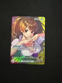 Charlotte Pudding (058) (Parallel) OP08-058 Leader Two Legends One Piece NM - Image 1