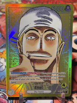 ENEL - One Piece OP05-098 - AAL Alt Art Leader - Awakening of the New Era - Image 1