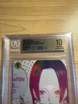 2026 One Piece 'You'll Frighten Me..." OP14-118 Boa Hancock Alt Event BGS 10 - Image 3