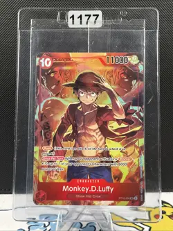 Monkey D. Luffy SR ST10-006 - Treasure Booster Promo - One Piece Sealed (1177) - Image 1