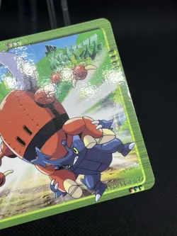 GC! 17 18 Heracross Carddass Anime Collection 2000 Pokemon Card Japanese - Image 4