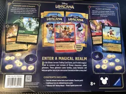 Disney Lorcana Into The Inklands Starter Deck Box, Booster Packs, Promo Card - Image 2