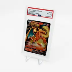 PSA 8 Charizard V 017/172 Brilliant Stars Pokemon Card Graded NM-MT - Image 2
