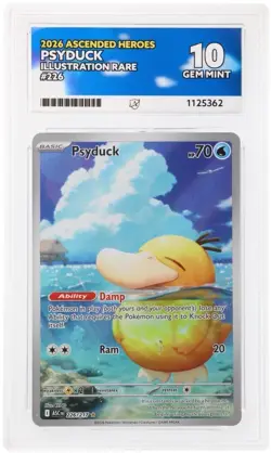 ACE 10 Psyduck 226/217 IR Ascended Heroes Pokemon Card - Image 1