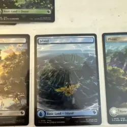 MTG Chocobo Track foil / Basic Land / full art set (5) Final Fantasy (NM) - Image 5