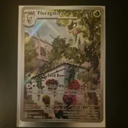 1x Floragato 197/193 Paldea Evolved ILLUSTRATION RARE Holo Pokemon Card MINT/NM - Image 1