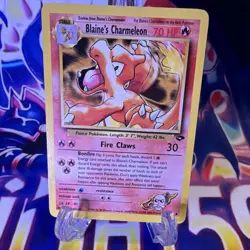 Wizards of the Coast Blaine's Charmeleon 31/132 Gym Challenge Uncommon Unlimited - Image 1