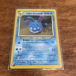 Light Azumarill 13/105 Neo Destiny Holo NM Pokemon TCG - Image 2