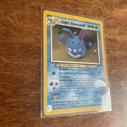 Light Azumarill 13/105 Neo Destiny Holo NM Pokemon TCG - Image 3