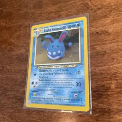 Light Azumarill 13/105 Neo Destiny Holo NM Pokemon TCG - Image 4