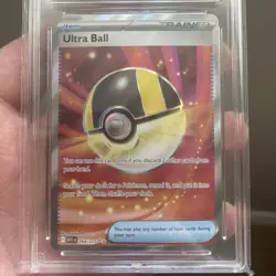 Pokemon TCG Ultra Ball 264/217 Ace 10 GEM Mint - Image 4
