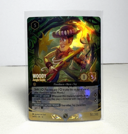 Disney Lorcana FOIL Woody Jungle Guide CHAMPION Wilds Set Champs Promo 54/P3 NM - Image 1