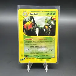 2003 Beedrill 5/144 Skyridge Reverse Holo Pokemon Card Game - Excellent - Image 2