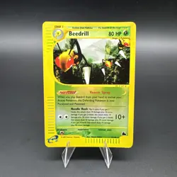2003 Beedrill 5/144 Skyridge Reverse Holo Pokemon Card Game - Excellent - Image 3