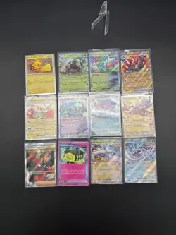 Temporal Forces Card Lot Of 12 - Pikachu, Iron Leaves Ex - Image 1