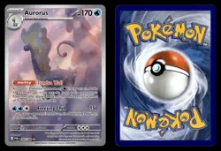 Aurorus 092/088 Illustration Rare Holo Perfect Order Pokemon Card - Image 1