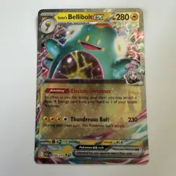 Pokemon TCG Iono’s Bellibolt Ex 070/217 Ascended Heroes Pack Fresh / NM Card - Image 1