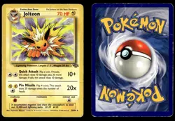 Jolteon 20/64 Unlimited Rare Jungle Pokemon Card - 1 - Image 1